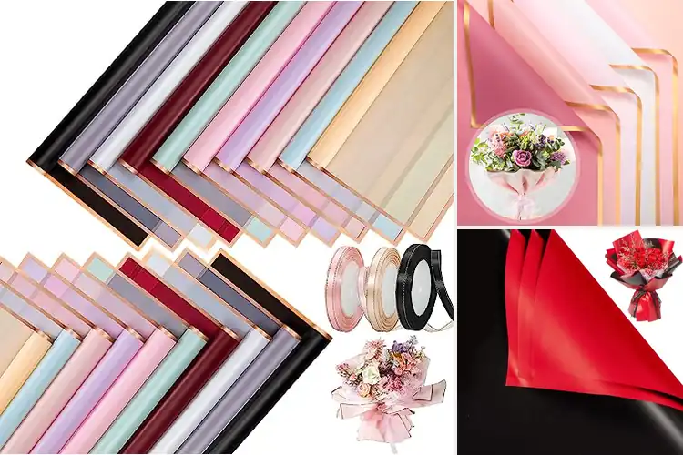 Detailed view of Best 22.8 By 22.8 Inch Flower Wrapping Sheets