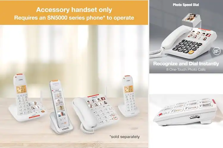 Detailed view of Best Big Button Phone With Picture Dial