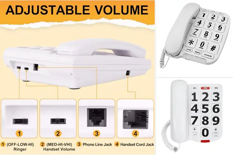 Detailed view of Best Big Button Phones For Seniors: Top 10 Easy-to-Use Picks