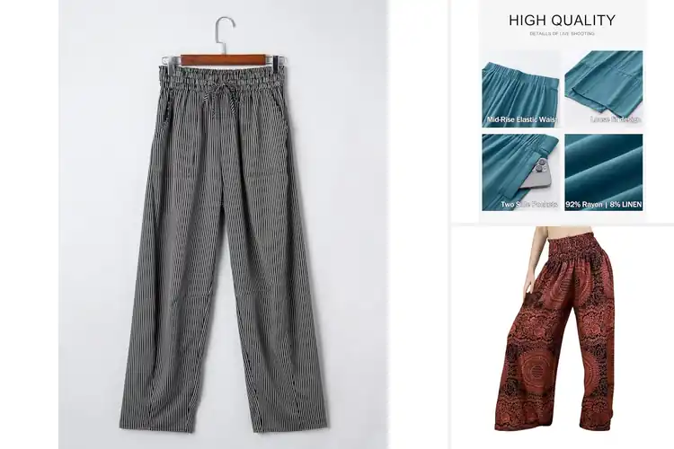 Detailed view of Best Boho Trousers: 10 Must-Have Styles for Effortless Chic