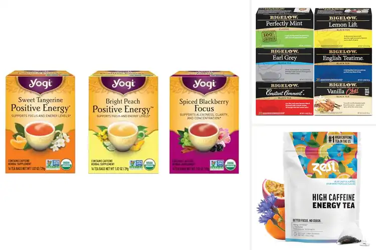 Detailed view of Best Caffeinated Teas