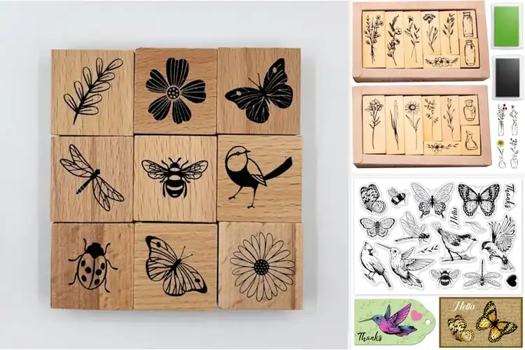 Detailed view of Best Crafting Rubber Stamps