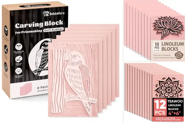 Detailed view of Best Diy Printmaking Blocks