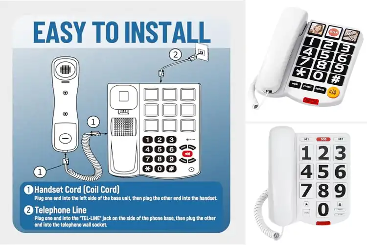 Detailed view of Best Durable ABS Material Senior Phone