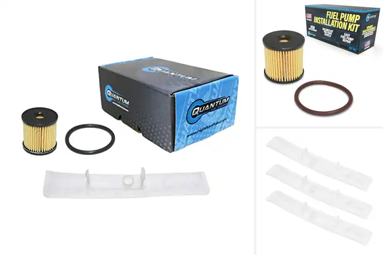 Detailed view of Best Dyna Street Bob Wide Glide Fuel Strainers