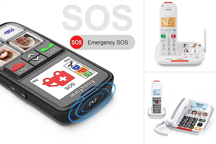 Detailed view of Best Easy Button Phones For Seniors