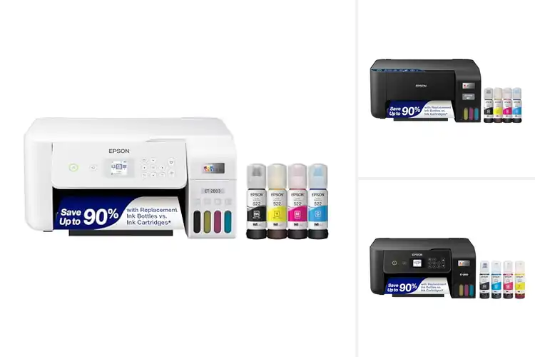 Detailed view of Best EcoTank Printers