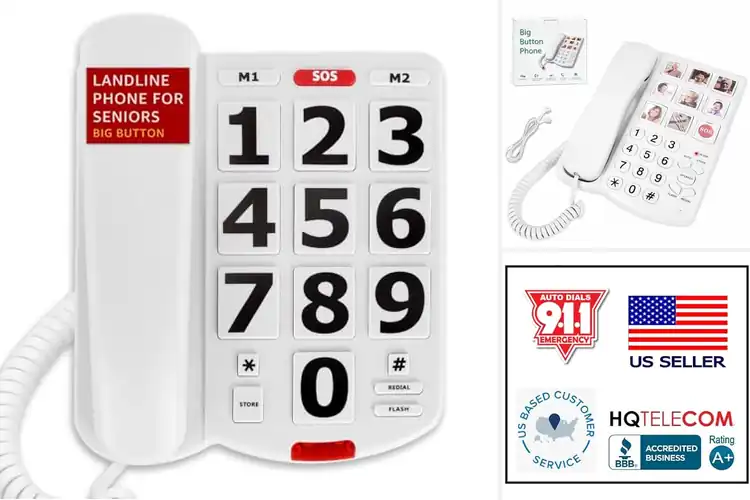 Detailed view of Best Emergency Dial Senior Phone