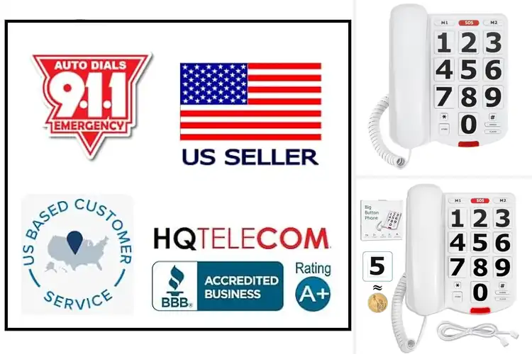 Detailed view of Best Emergency Ready Landline For Elderly