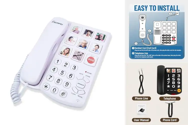 Detailed view of Best Emergency Redial Landline For Seniors