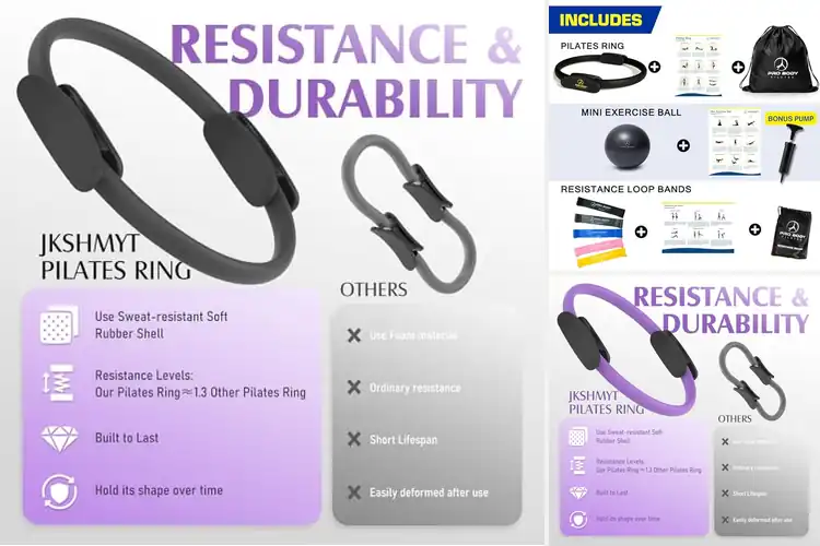 Detailed view of Best Fiberglass Pilates Ring