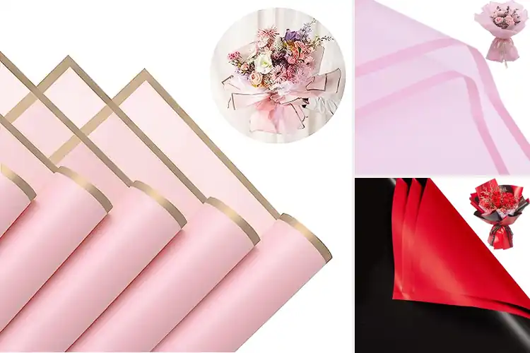Detailed view of Best Floral Gift Packaging Materials