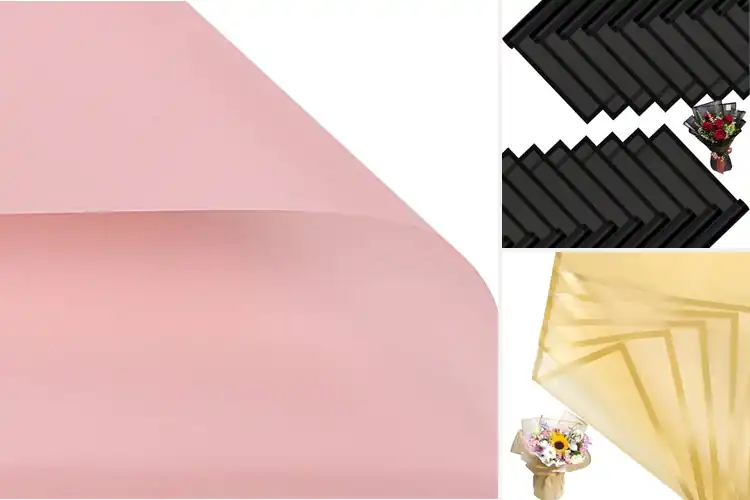 Detailed view of Best Floral Gift Wrapping Papers For Bouquets