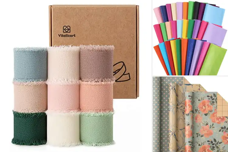 Detailed view of Best Gift Wrapping Materials: Effortless & Memorable Gifting