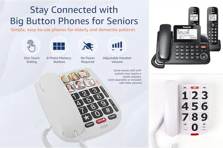 Detailed view of Best Hands Free HD Call Phone For Elderly