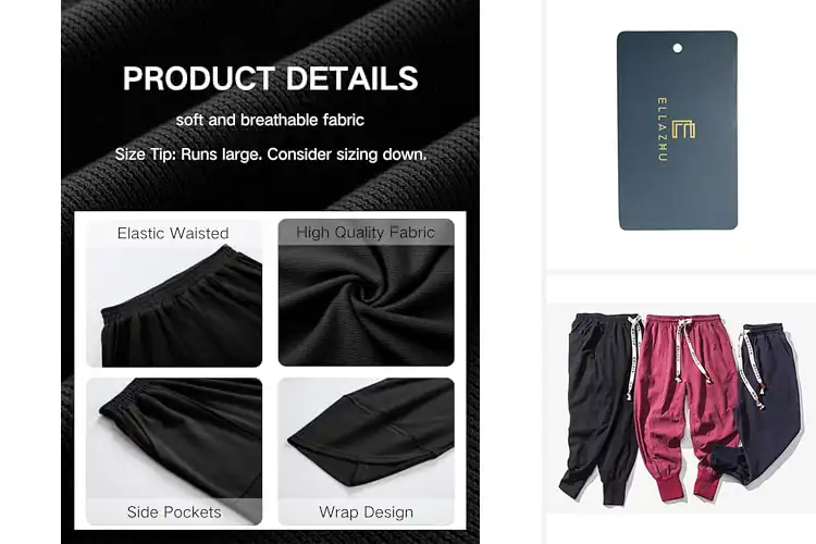 Detailed view of Best Harem Pants: Top 9 Picks for Ultimate Comfort & Style