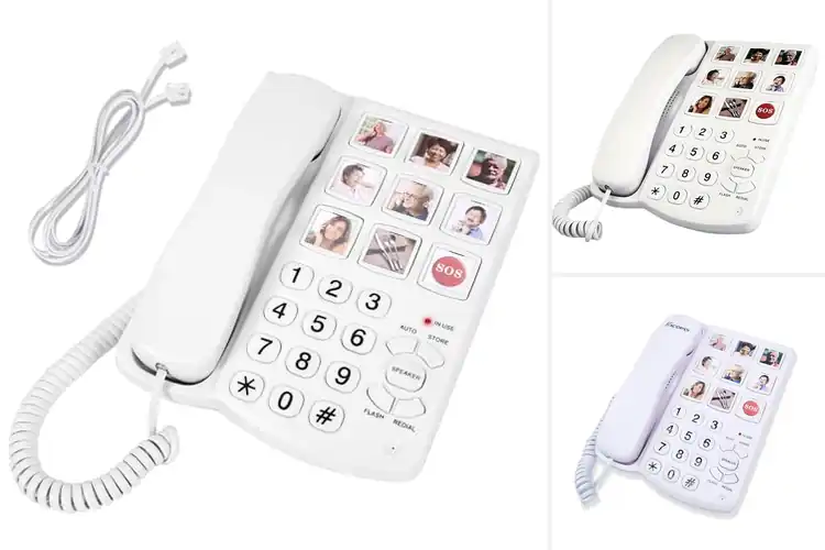 Detailed view of Best HD Hands Free Dial Senior Phones
