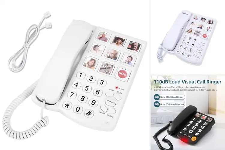 Detailed view of Best HD Hands Free Landline For Seniors