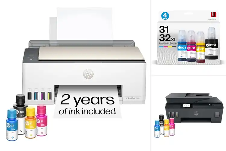 Detailed view of Best HighCapacity Ink Tank Printer