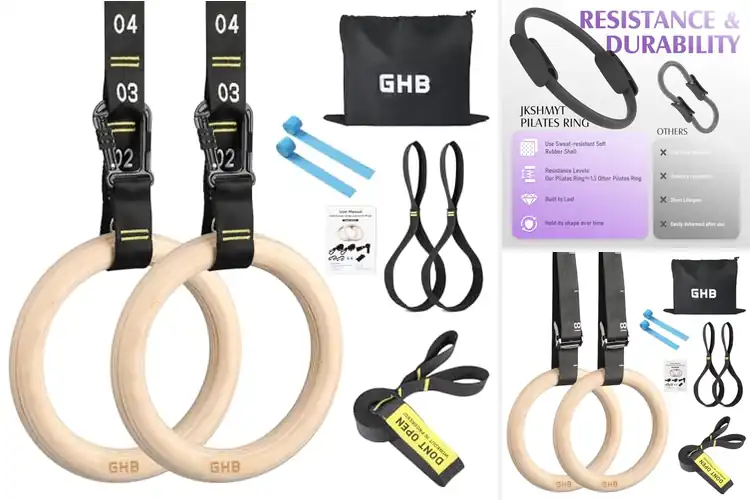 Detailed view of Best Home Fitness Rings