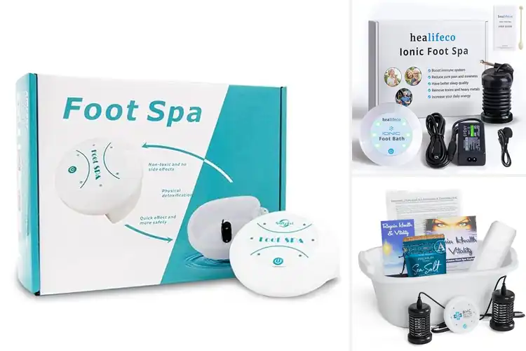 Detailed view of Best Home Spa Ion Foot Bath