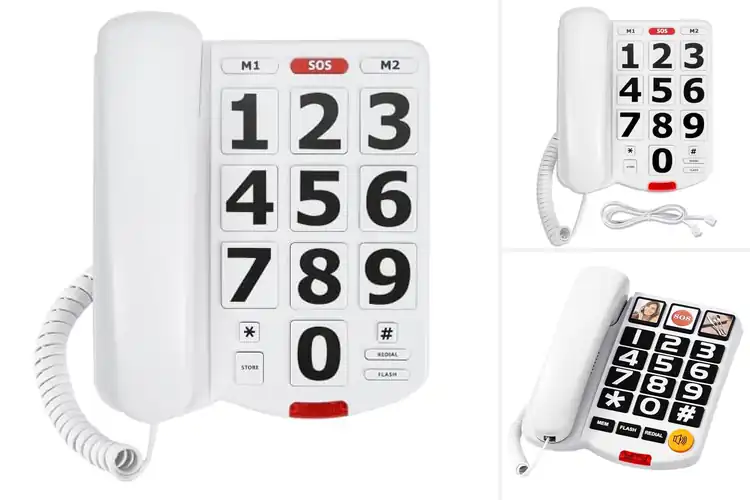 Detailed view of Best Landline Phone For Visually Impaired