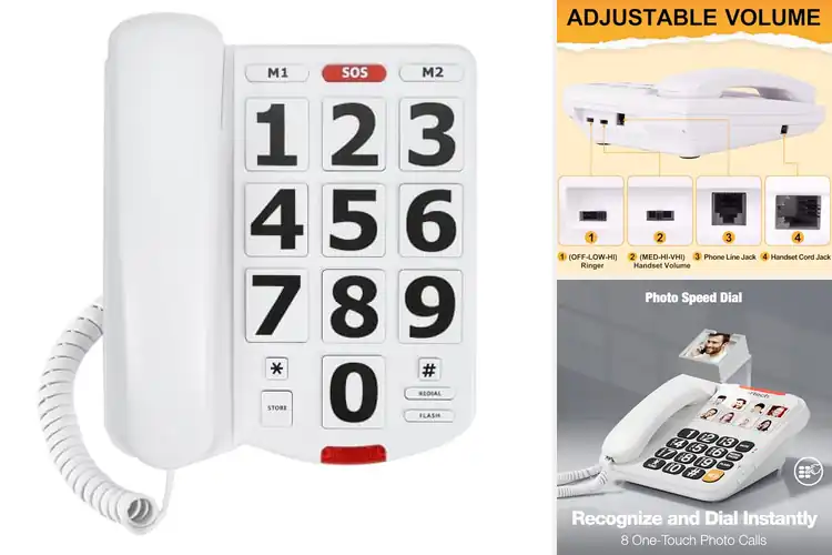 Detailed view of Best Large Button Landline For Elderly