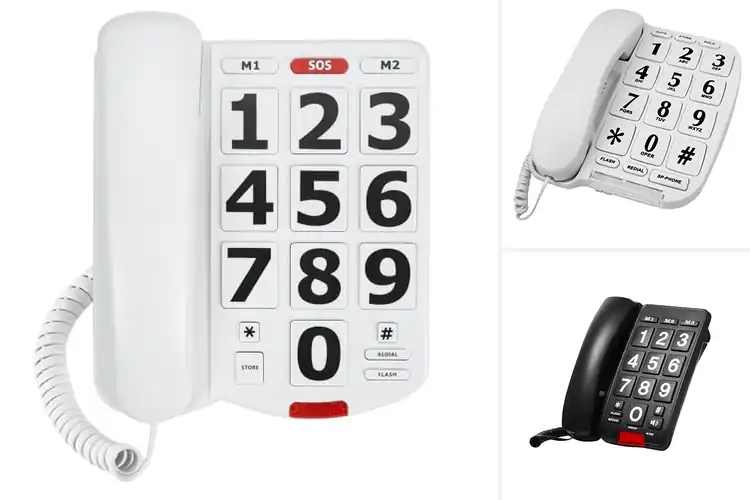 Detailed view of Best Large Button Phones: Simplify Calls with Ease & Clarity