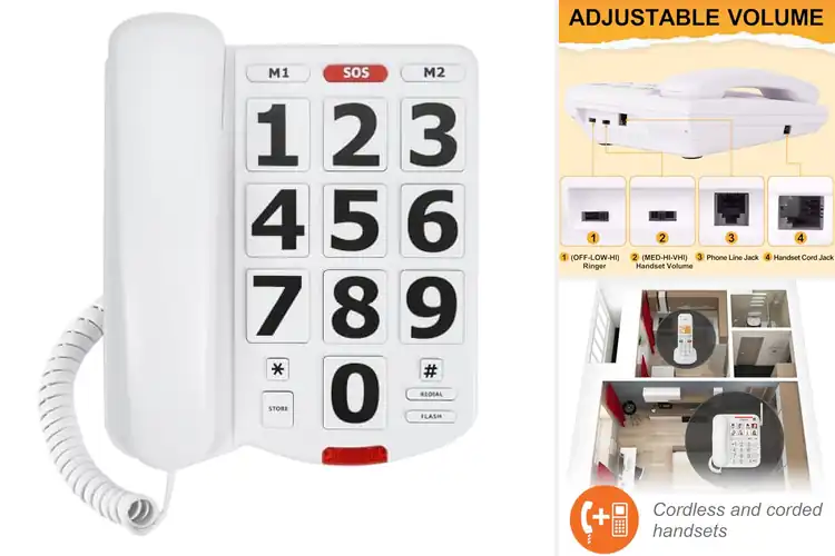 Detailed view of Best Large Button Senior Phones