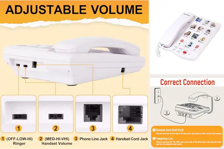 Detailed view of Best Large Button Senior Phones With Pictures
