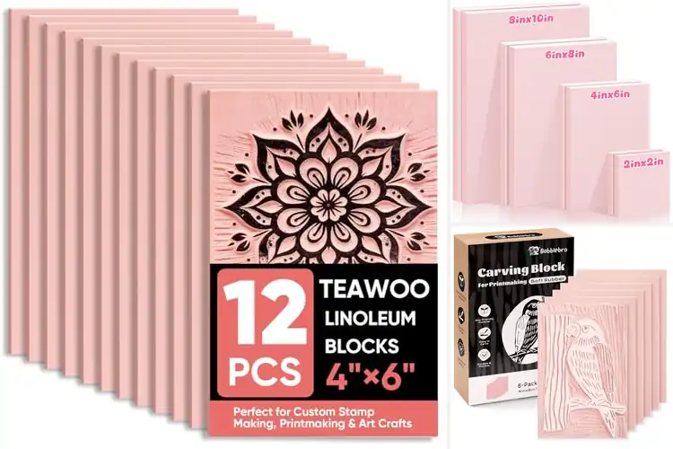 Detailed view of Best Linoleum Block Sizes: Top 10 Picks for Perfect Prints