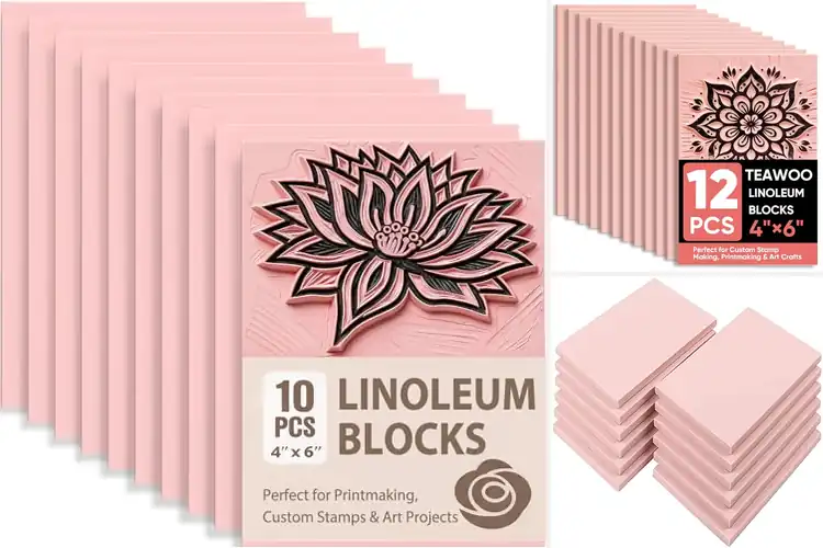 Detailed view of Best Linoleum Blocks For Printmaking