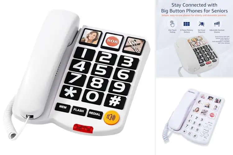 Detailed view of Best Memory Dial Phones For Elderly