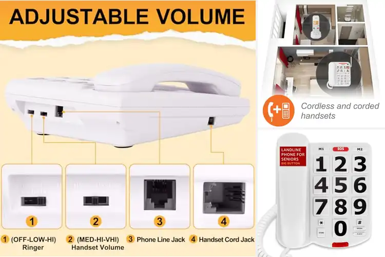 Detailed view of Best One Touch Dial Senior Phone