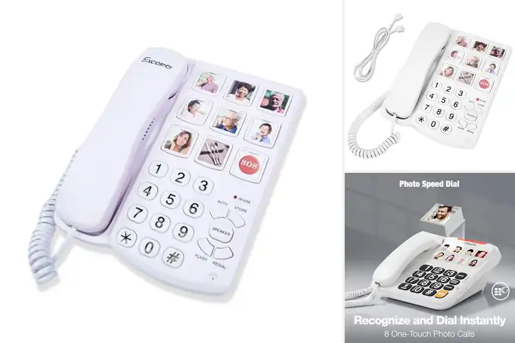Detailed view of Best One Touch Speed Dial Phones For Elderly