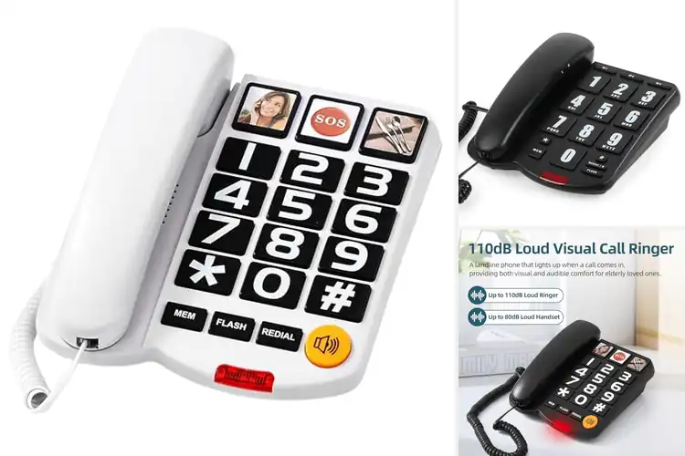 Detailed view of Best One Touch Speed Dial Phones For Seniors