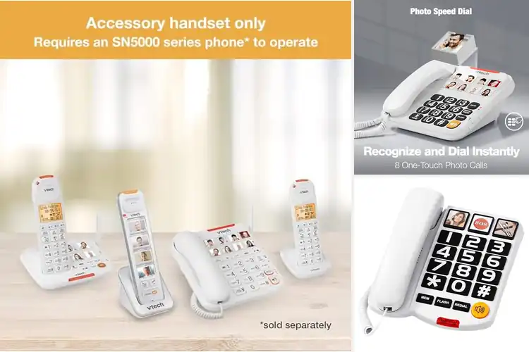 Detailed view of Best Photo Dial Senior Phones