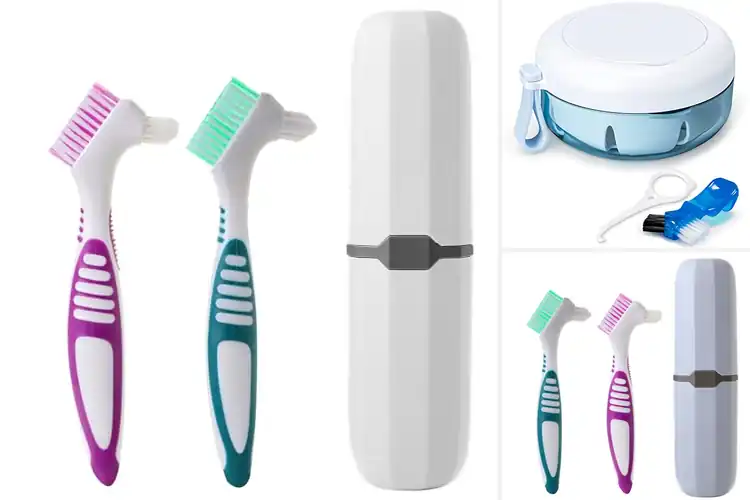 Detailed view of Best Portable Travel Denture Brush Kit