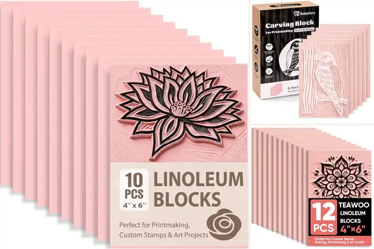 Detailed view of Best Printmaking Blocks For Crafting