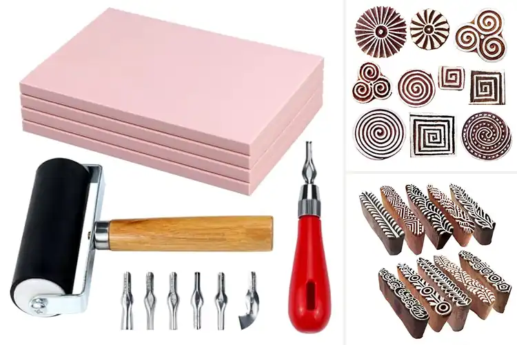 Detailed view of Best Printmaking Stamps