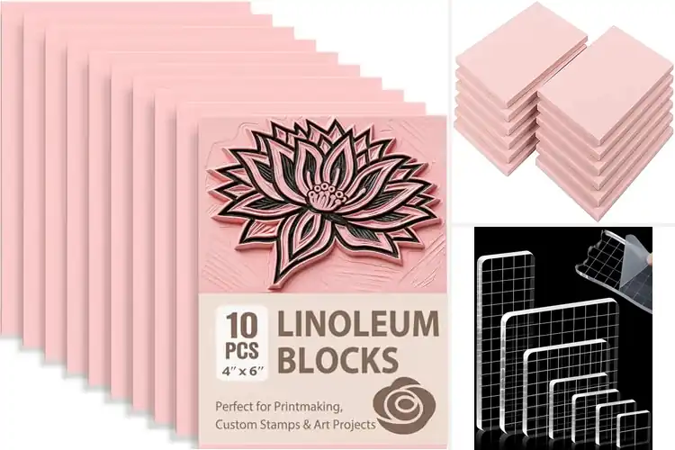 Detailed view of Best Rubber Stamp Blocks