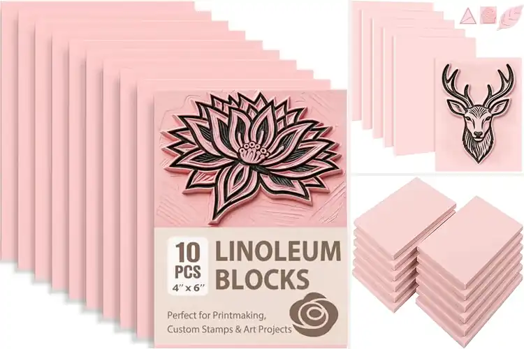 Detailed view of Best Rubber Stamp Carving Blocks