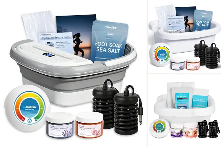 Detailed view of Best Salted Ionic Foot Bath With Lavender Rose Original