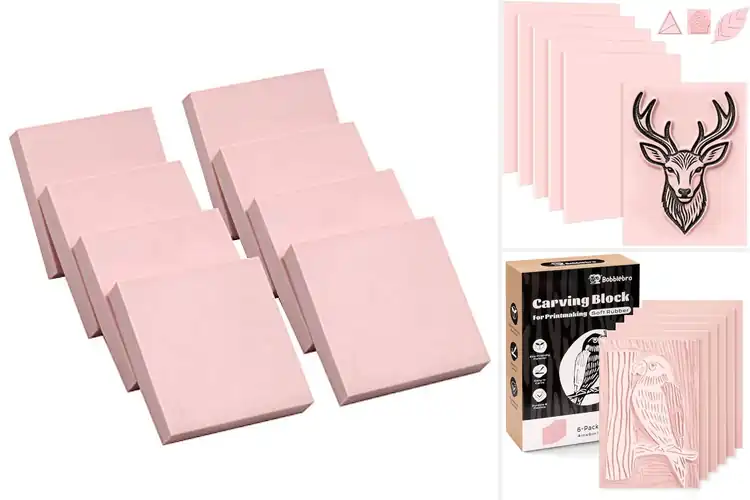 Detailed view of Best Soft Rubber Carving Blocks For DIY