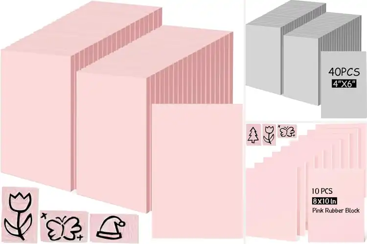 Detailed view of Best Soft Rubber Carving Bricks