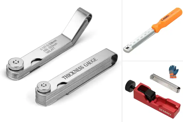 Detailed view of Best Spark Plug Gap Gauge With Metric Scale