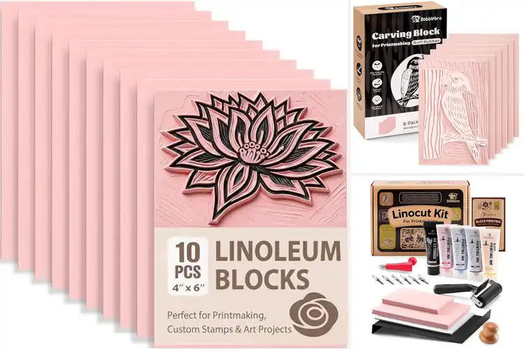 Detailed view of Best Stamp Making Blocks For Printmaking