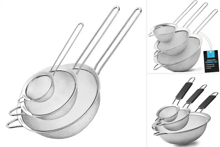 Detailed view of Best Three Pack Strainers