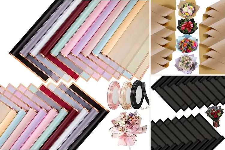 Detailed view of Best Waterproof Flower Wrapping Paper Sheets