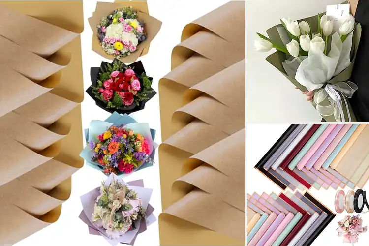 Detailed view of Best Waterproof Flower Wrapping